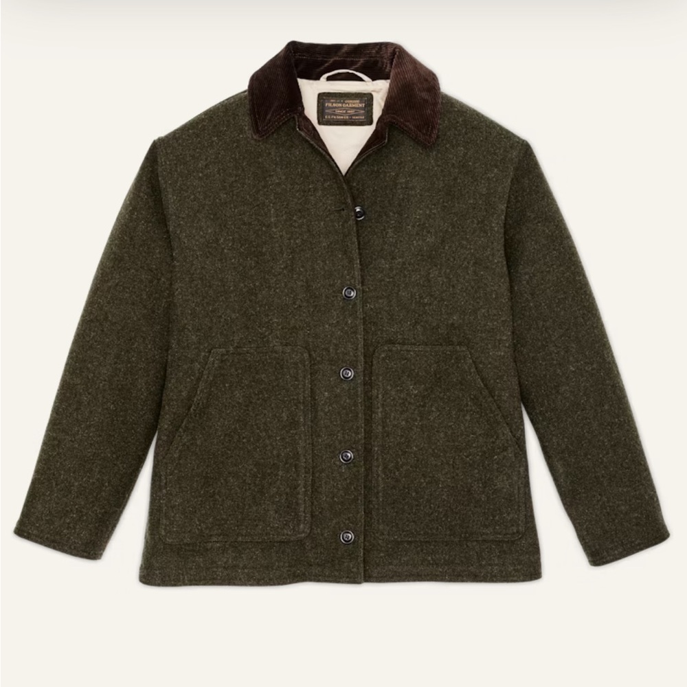 Filson MACKINAW WOOL BARN COAT Small NWT